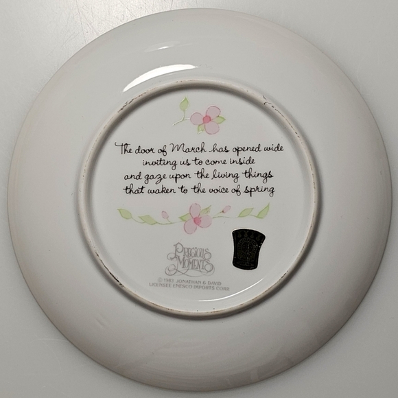 Precious Moments Months of the Year Plates - Set of 6 - Picture 12 of 14